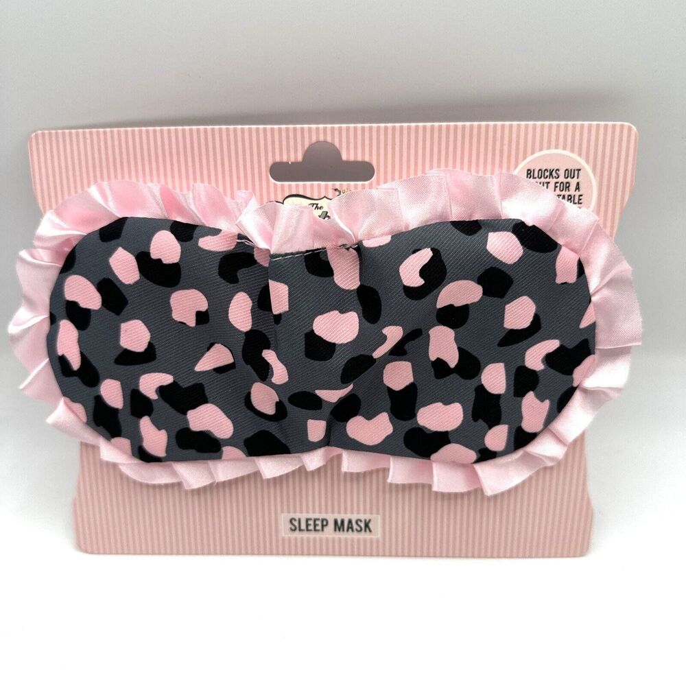 The Vintage Cosmetic Company Animal Print Sleep Mask - NEW